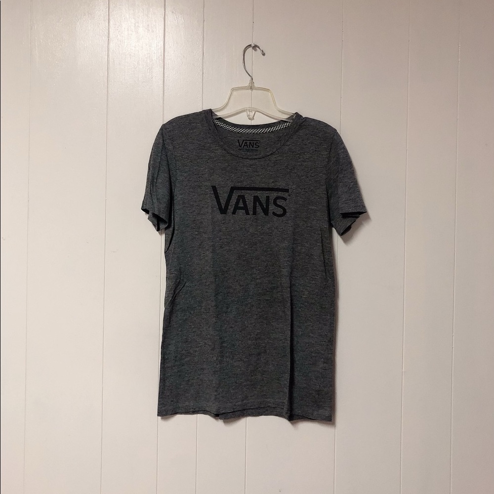 Gray Vans shirt